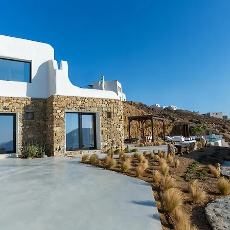 Villa Hom Mykonos - Seaview With Private Pool Marathi (Mykonos)