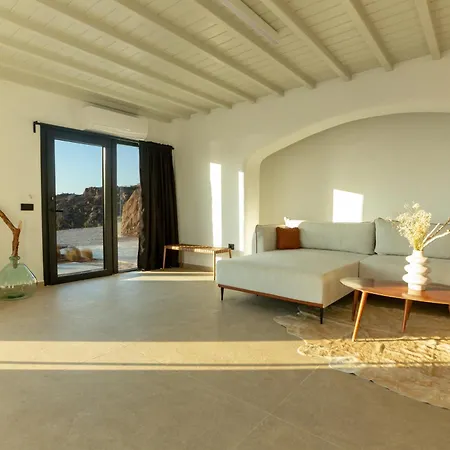 Villa Hom Mykonos - Seaview With Private Pool Marathi (Mykonos)
