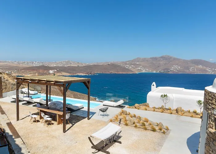 Villa Hom Mykonos - Seaview With Private Pool *