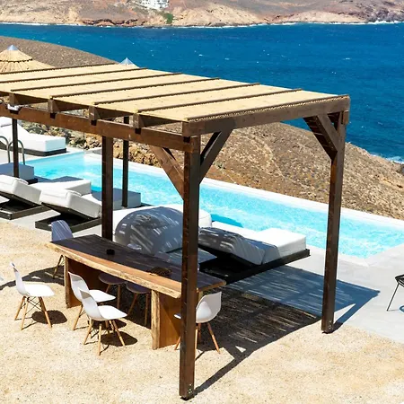 Hom Mykonos - Seaview With Private Pool Marathi (Mykonos)