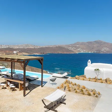 ヴィラ Hom Mykonos - Seaview With Private Pool *