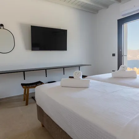 Hom Mykonos - Seaview With Private Pool ヴィラ Marathi (Mykonos)