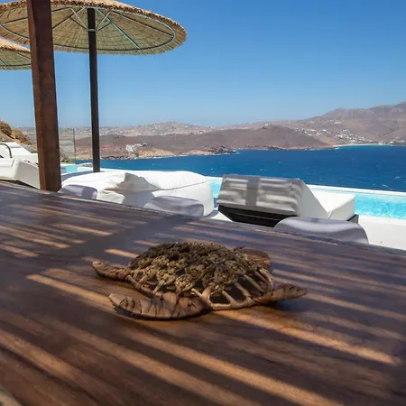 ヴィラ Hom Mykonos - Seaview With Private Pool Marathi (Mykonos)