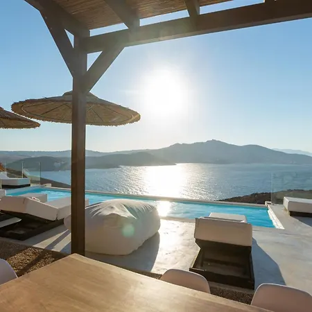 ヴィラ Hom Mykonos - Seaview With Private Pool Marathi (Mykonos)