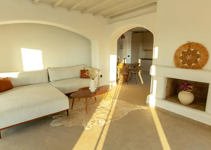 Hom Mykonos - Seaview With Private Pool Villa Marathi (Mykonos)