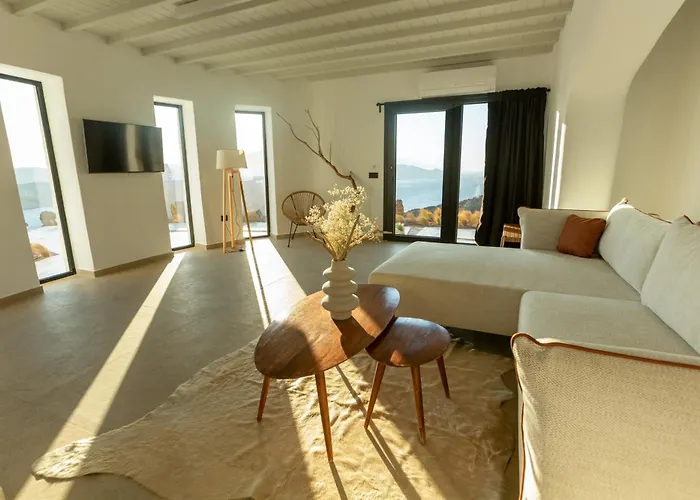 Hom Mykonos - Seaview With Private Pool Villa