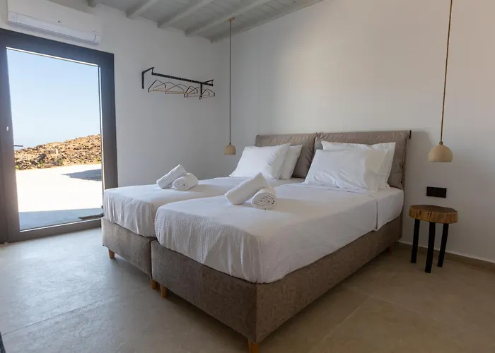 Hom Mykonos - Seaview With Private Pool וילה Marathi (Mykonos)