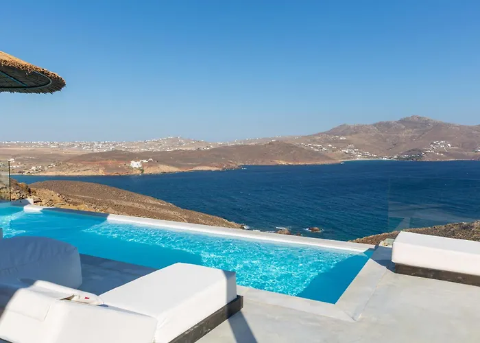 Hom Mykonos - Seaview With Private Pool וילה *