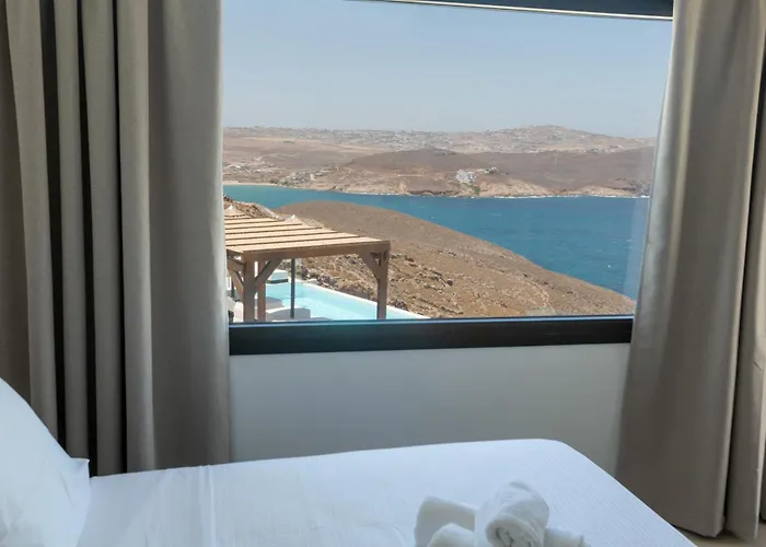 Hom Mykonos - Seaview With Private Pool Villa Marathi (Mykonos)